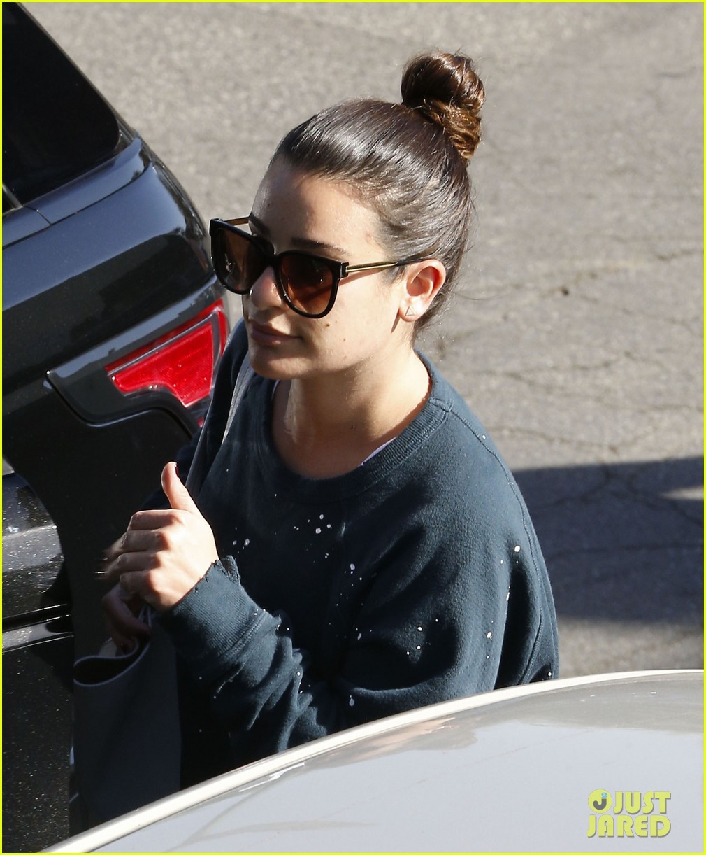 lea michele shows off her healthy habits ahead of shape body sho event in nyc 013791132
