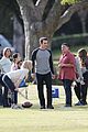 modern family cast plays football thanksgving episode 01
