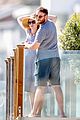 seth rogen and wife lauren miller take their dog for a dip in the ocean 27