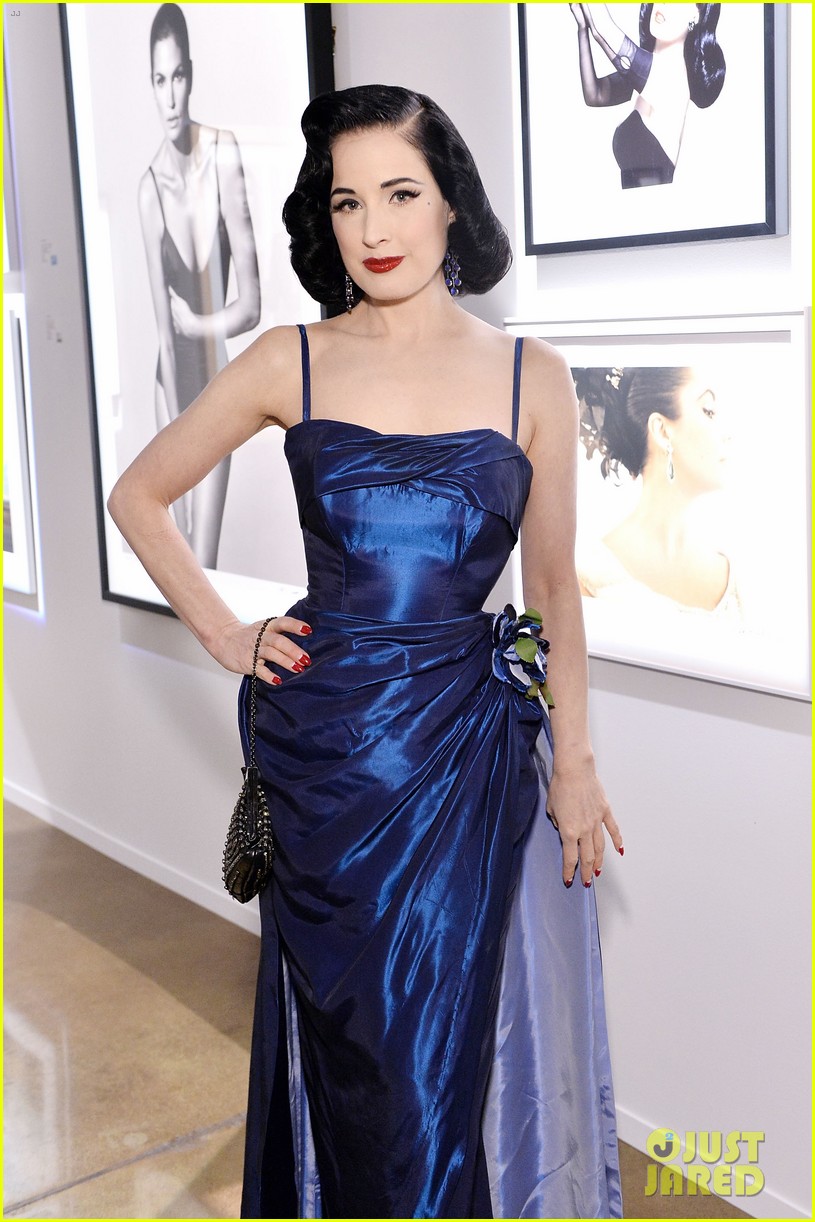 dita von teese and lionel richie raise funds for aids movement 09