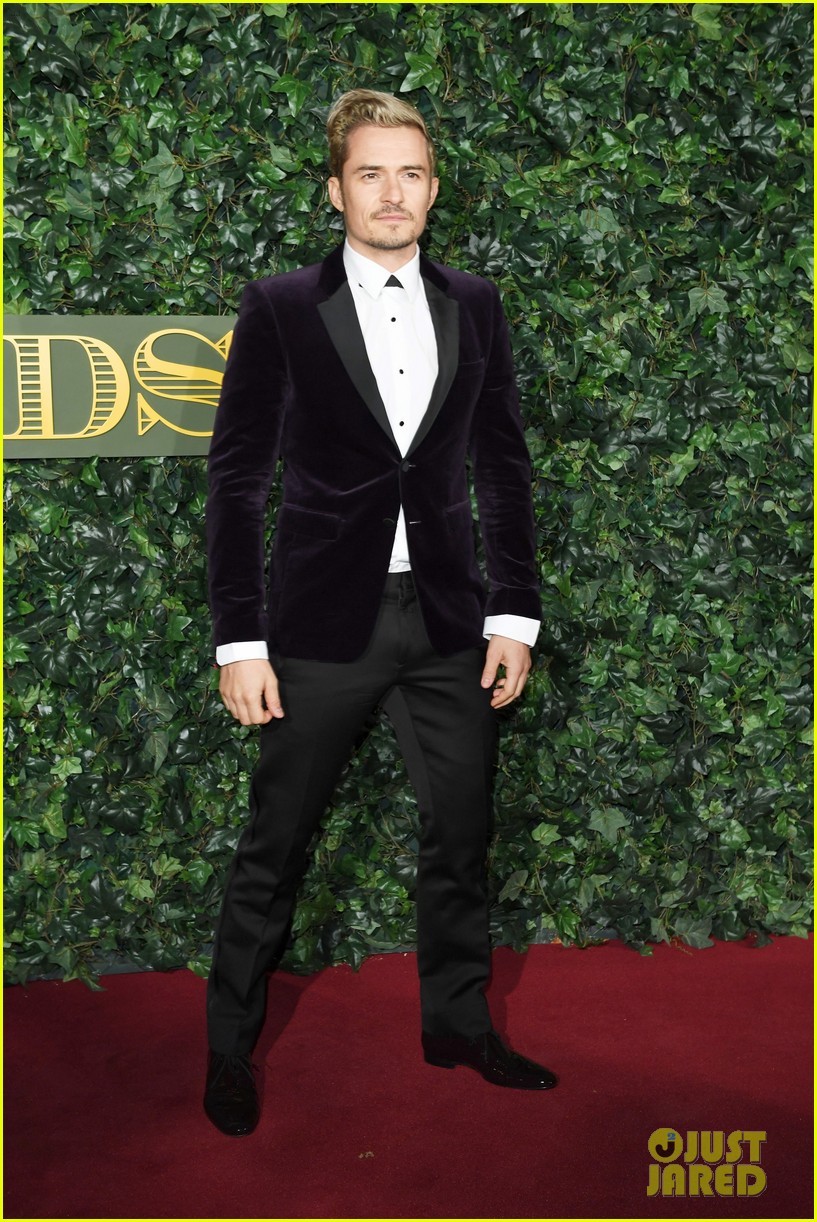 orlando bloom goes stag to london evening standard awards 283808079