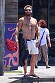 jai courtney looks so hot while shirtless with girlfriend mecki dent 06