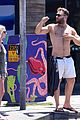 jai courtney looks so hot while shirtless with girlfriend mecki dent 14