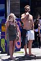 jai courtney looks so hot while shirtless with girlfriend mecki dent 18