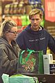 kaley cuoco and karl cook step out for whole foods date 05