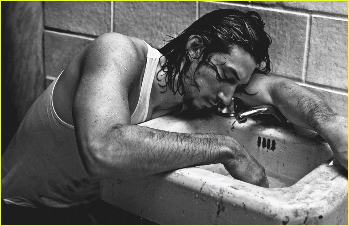 Adam Driver Puts Muscles on Display for 'Interview' Spread: Photo ...