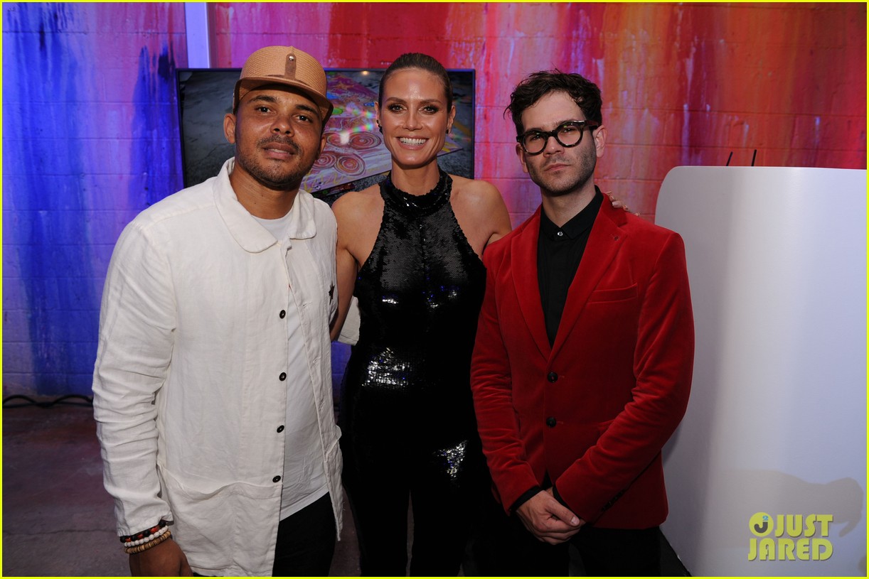 Heidi Klum Celebrates Her 'Ocean Drive' Cover at Art Basel Photo