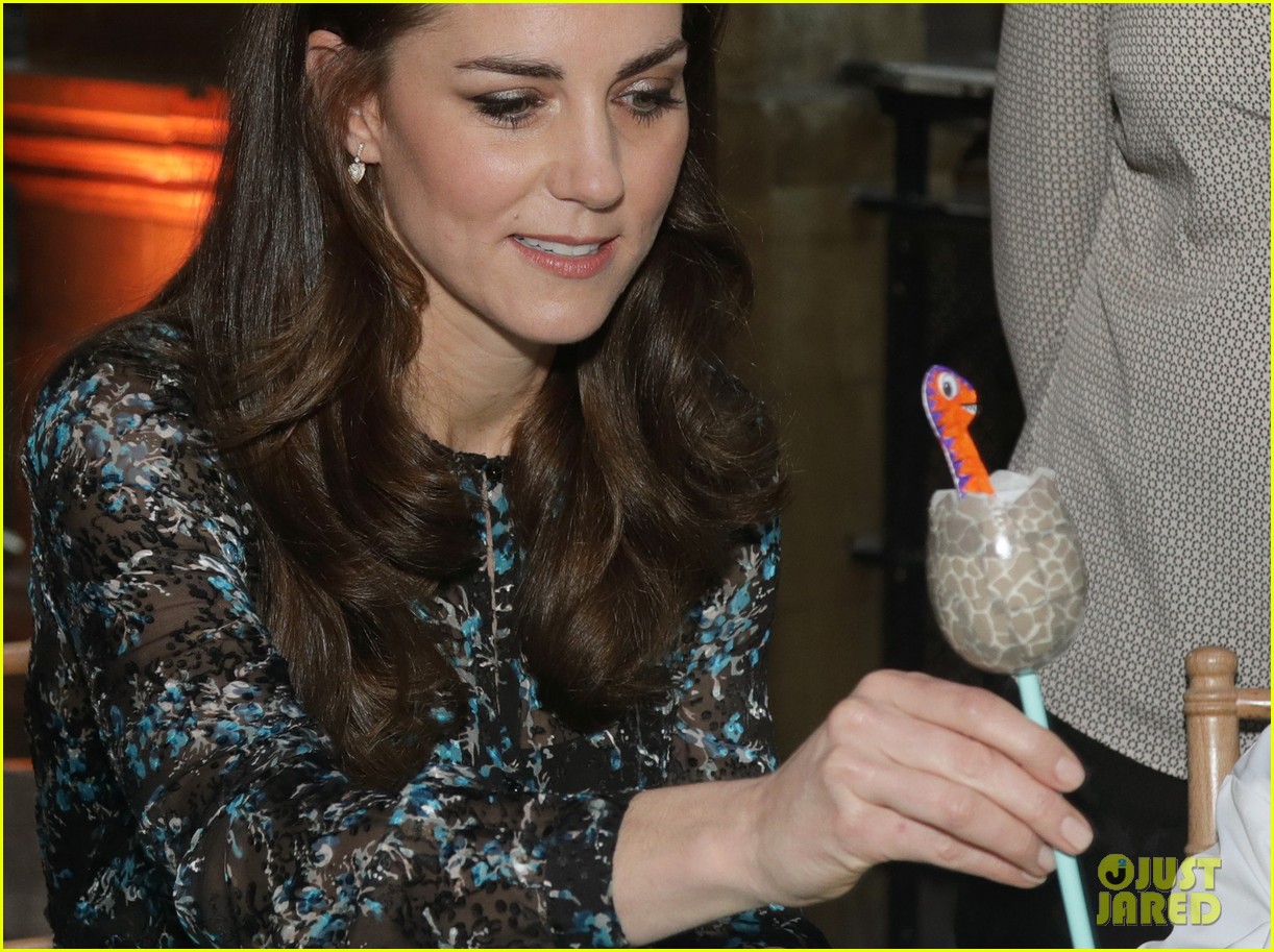 Kate Middleton Shares that Prince 'Absolutely Loves' Dinosaurs