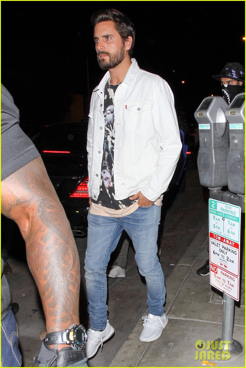 Scott Disick Attends 'Fear of God' Launch With Chris Brown: Photo ...