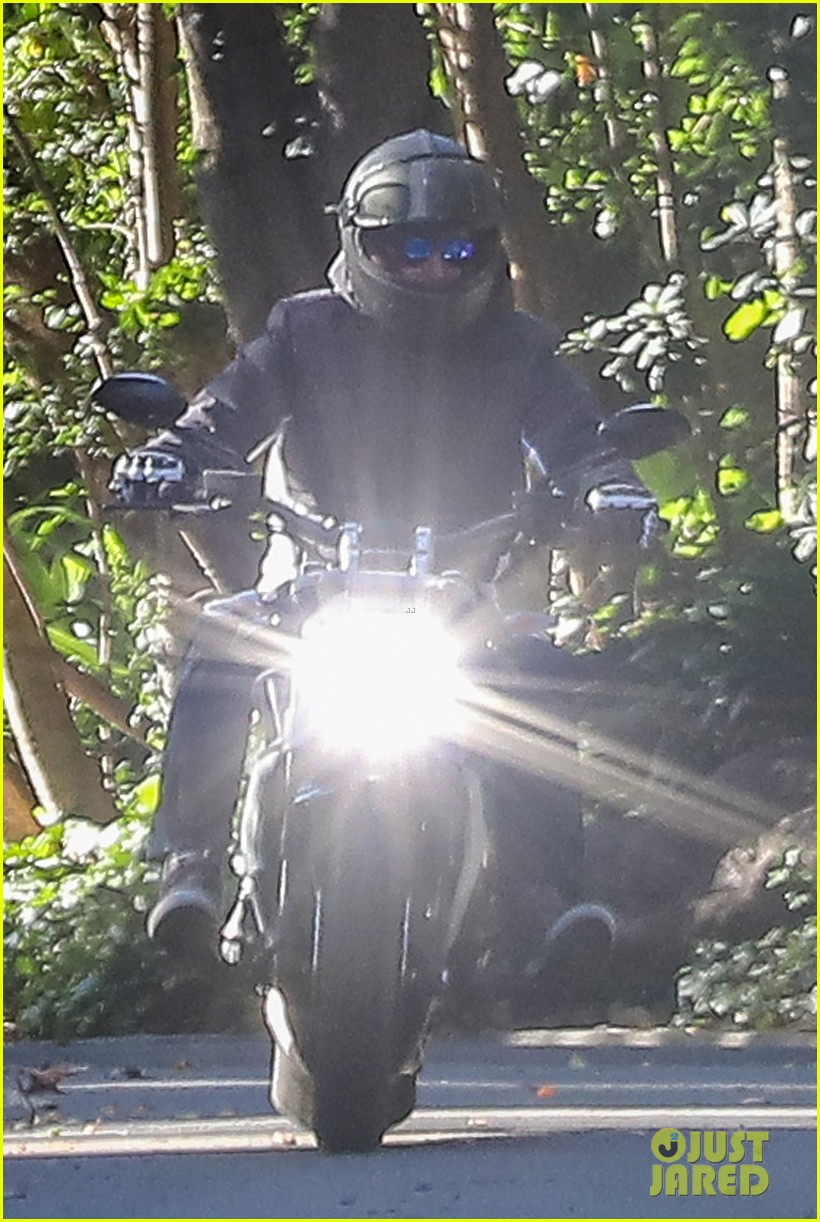 bradley cooper motorcycle ride pacific palisades 063829967