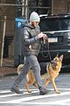 jake gyllenhaal takes his dog atticus for a christmas eve walk 01