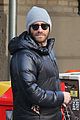 jake gyllenhaal takes his dog atticus for a christmas eve walk 04