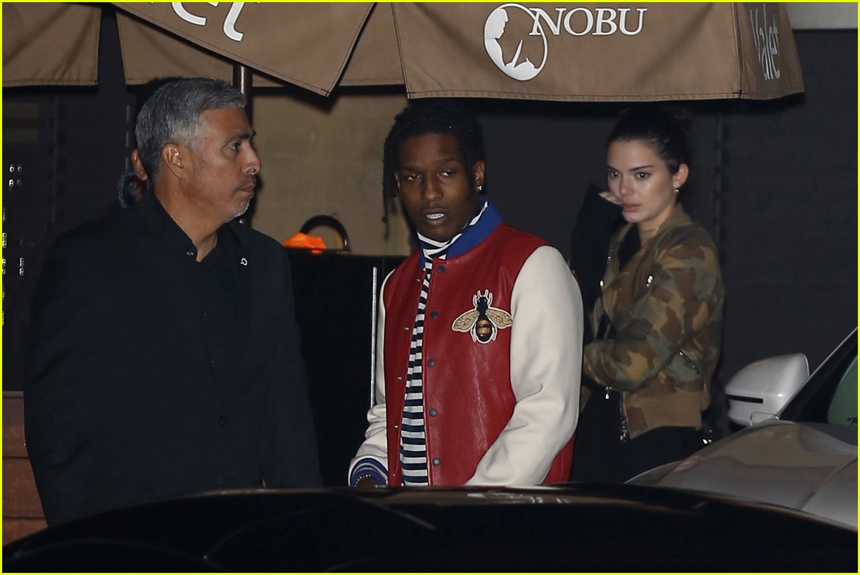 Kendall Jenner & A$AP Rocky Grab Dinner on During Night Out Together ...