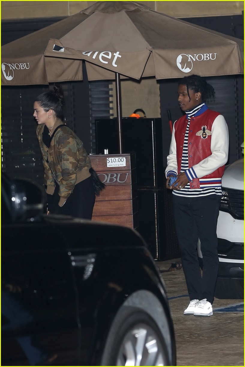 Kendall Jenner & A$AP Rocky Grab Dinner on During Night Out Together ...