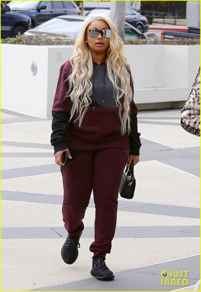 blac chyna track suit lawyer office 18