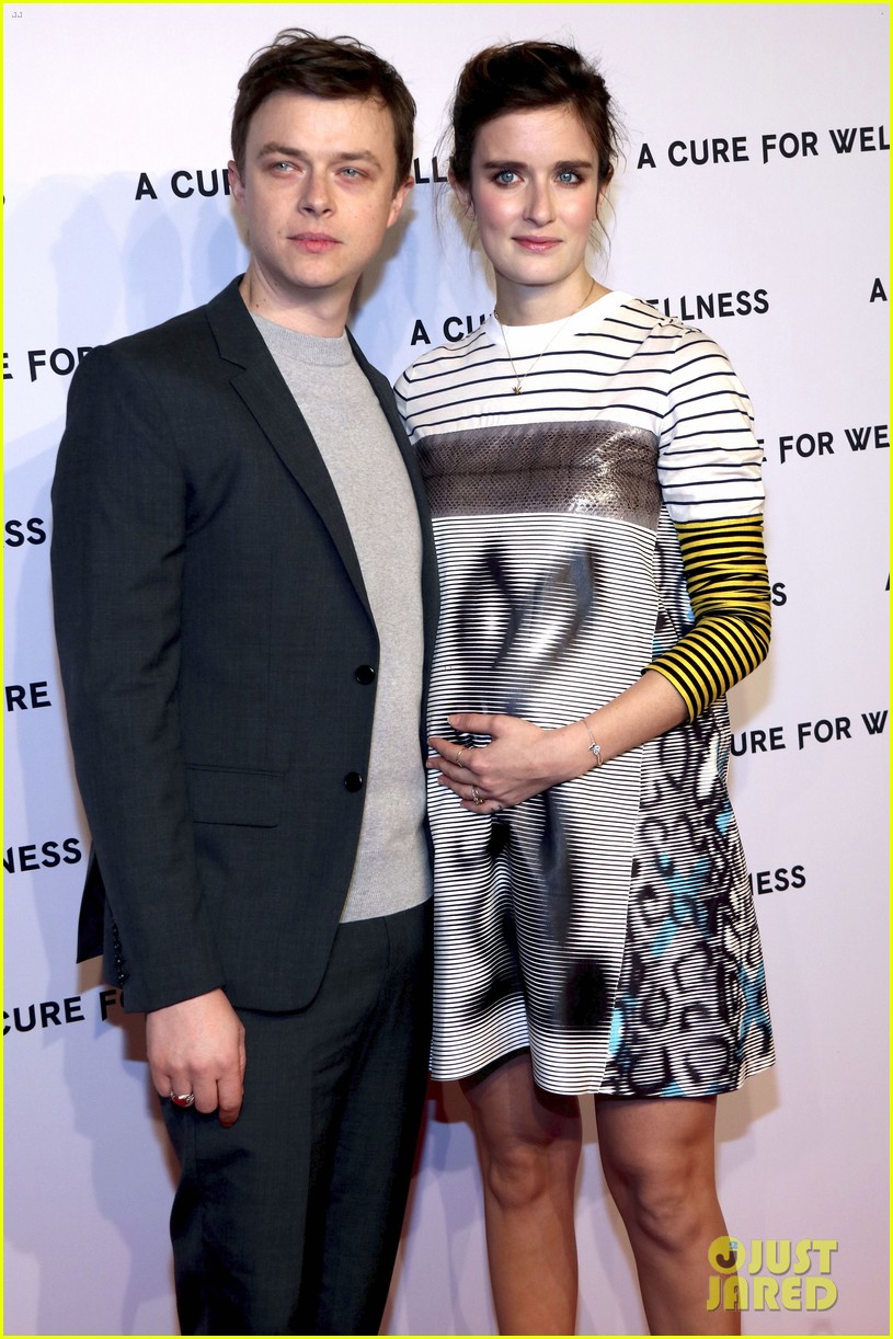 dane dehaans pregnant wife anna wood debuts baby bump at a cure for wellness 113850149
