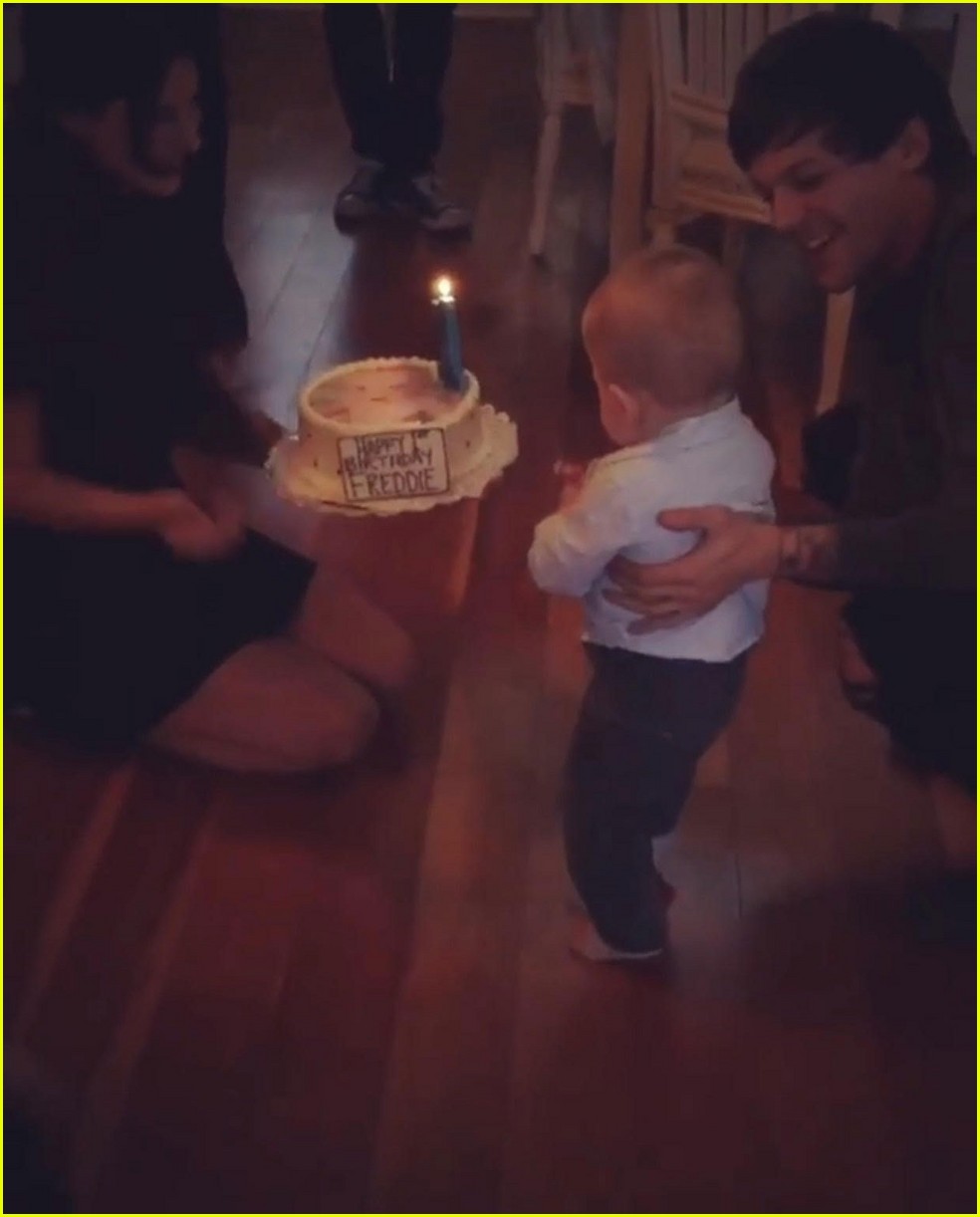 Louis Tomlinson Celebrates Son Freddie's 1st Birthday With Ex Briana