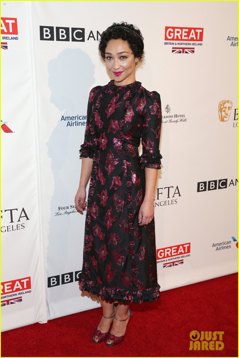michelle tom ruth bring style to bafta tea party 10