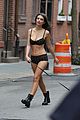 emily ratajkowski walks down the street in her underwear 01