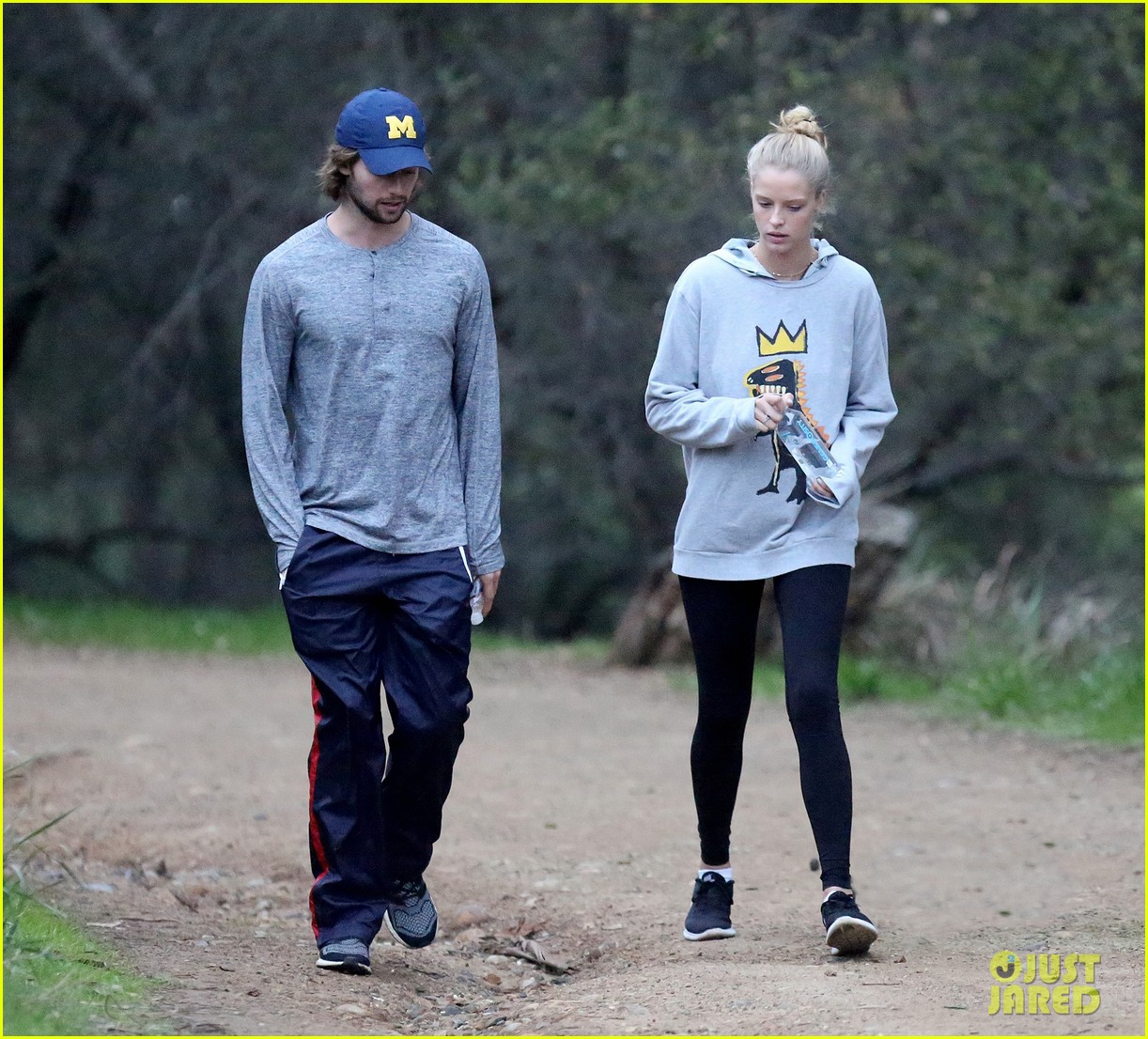 patrick schwarzenegger and abby champion cuddle on the beach together 123837202