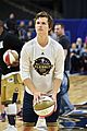 ansel elgort anthony mackie face off in nba celebrity all star game 08