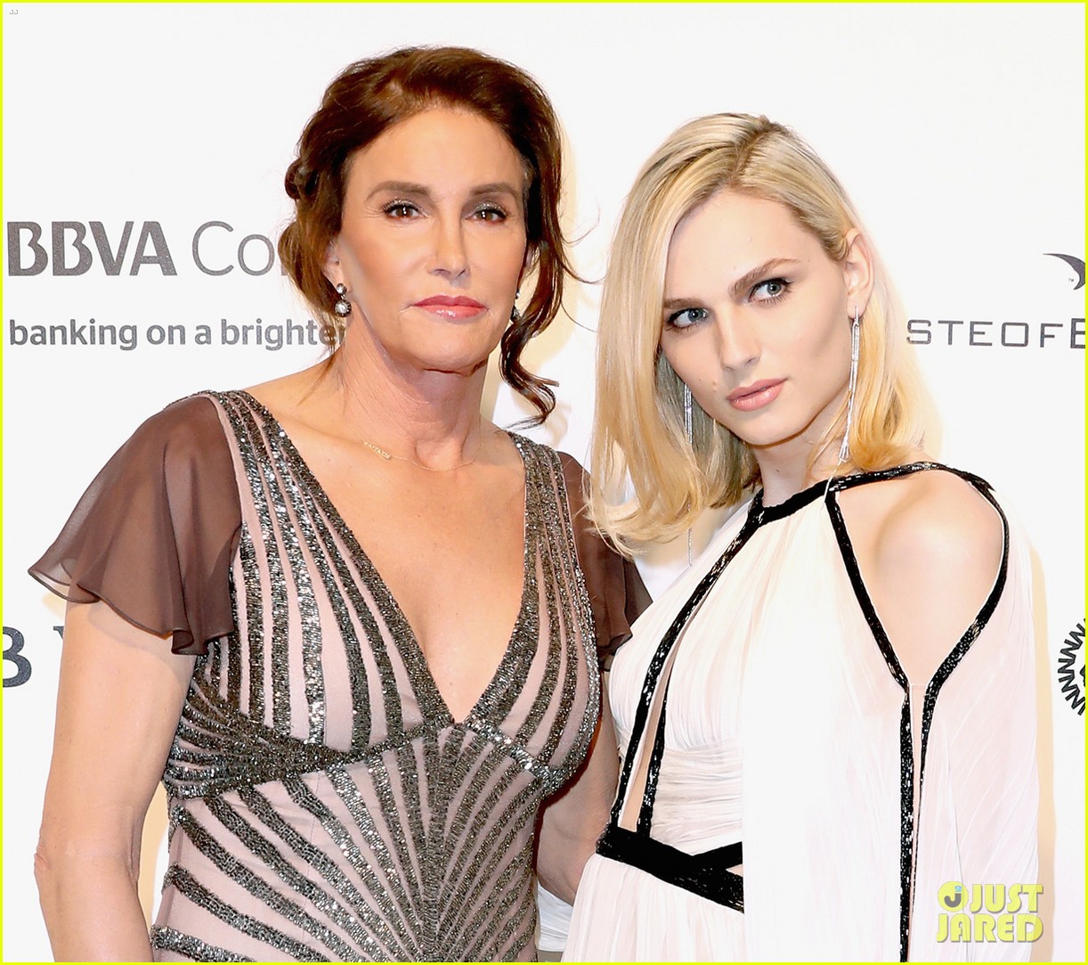 caitlyn jenner and andreja pejic get glam for elton john aids foundation oscars party 033867038