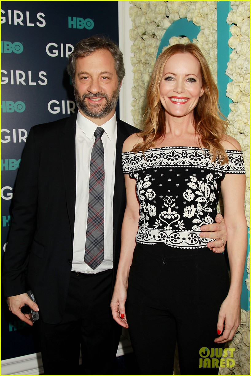 leslie mann supports judd apatow at girls season 6 premiere 013852221