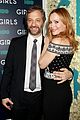 leslie mann supports judd apatow at girls season 6 premiere 09