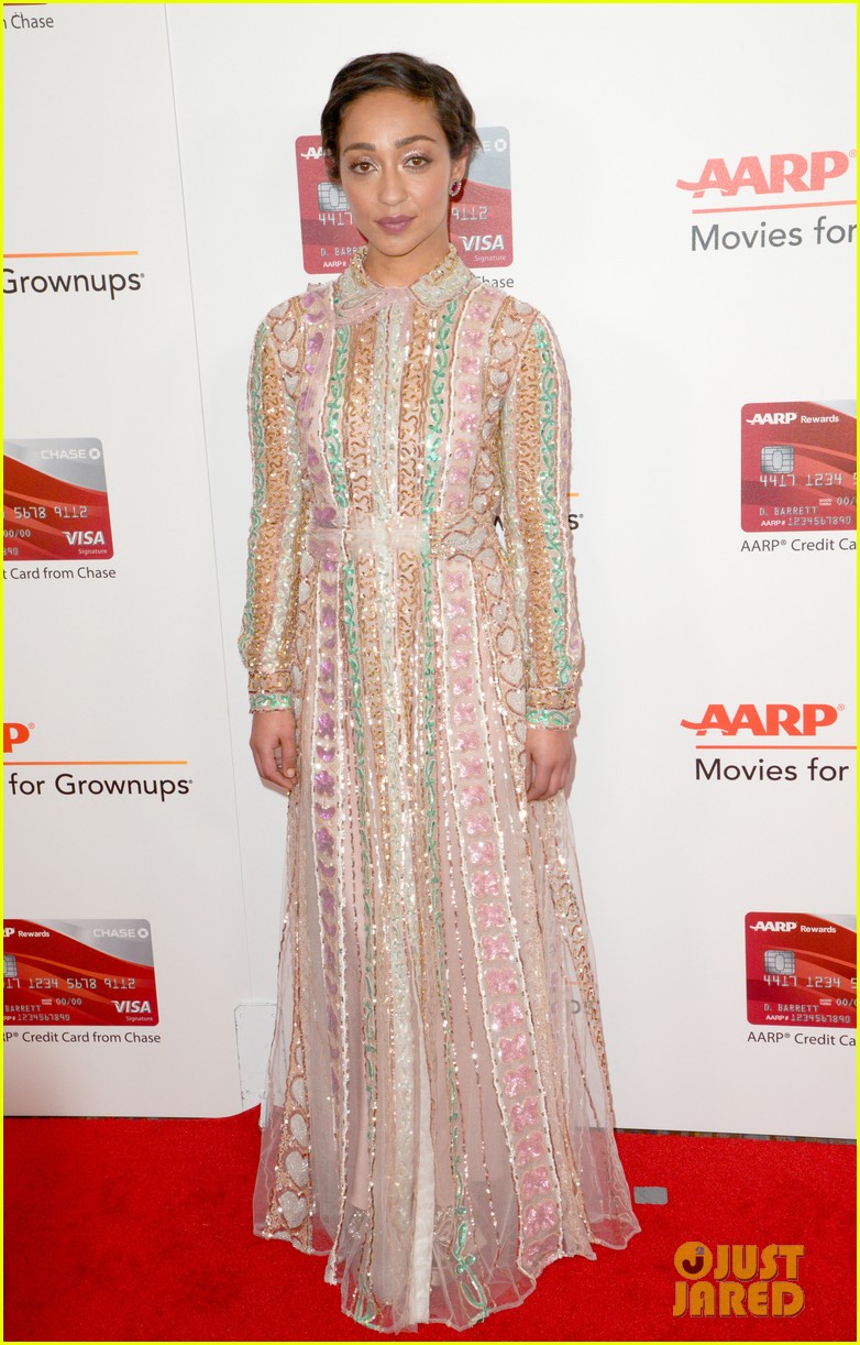 ruth neggas loving isabelle hupperts elle win big at aarps movies for grownups awards 02