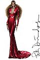 peter dundas sketches of beyonces grammys 2017 outfits 02