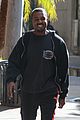 kanye west is all smiles leaving the gym 01
