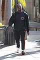 kanye west is all smiles leaving the gym 02