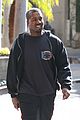 kanye west is all smiles leaving the gym 05