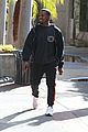 kanye west is all smiles leaving the gym 08