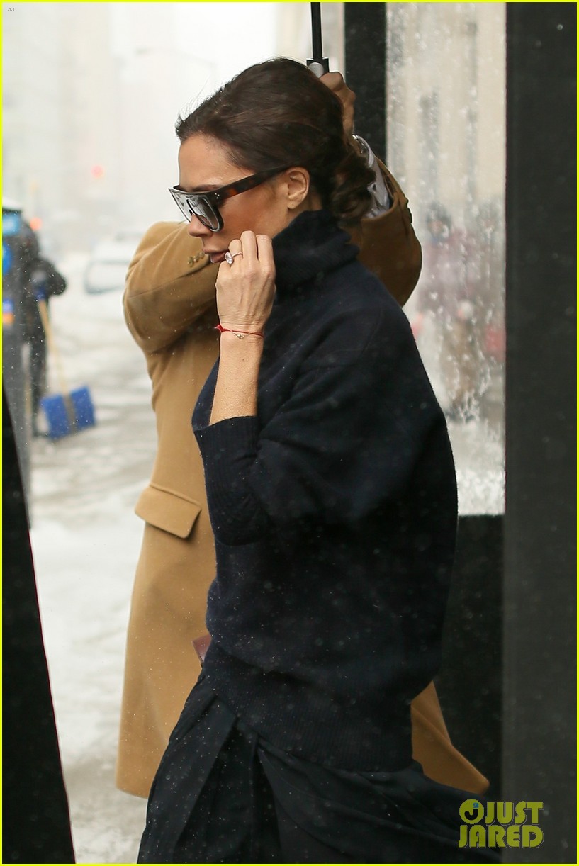 victora beckham looks chic while out in nyc snow storm 05