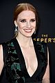 jessica chastain goes glam for zookeepers wife 04