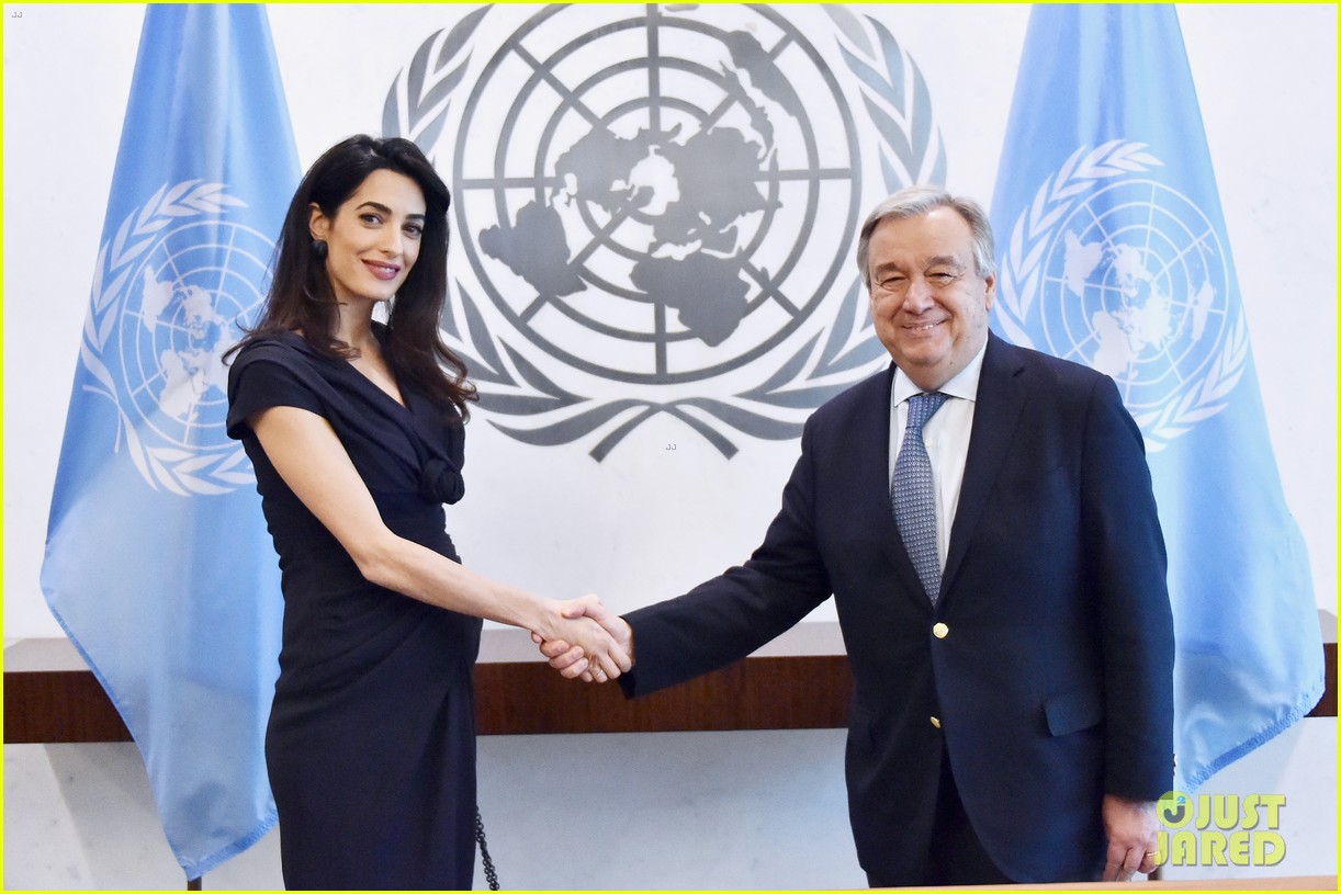 amal clooney meets with un secretary general after speaking out against isis 053872517