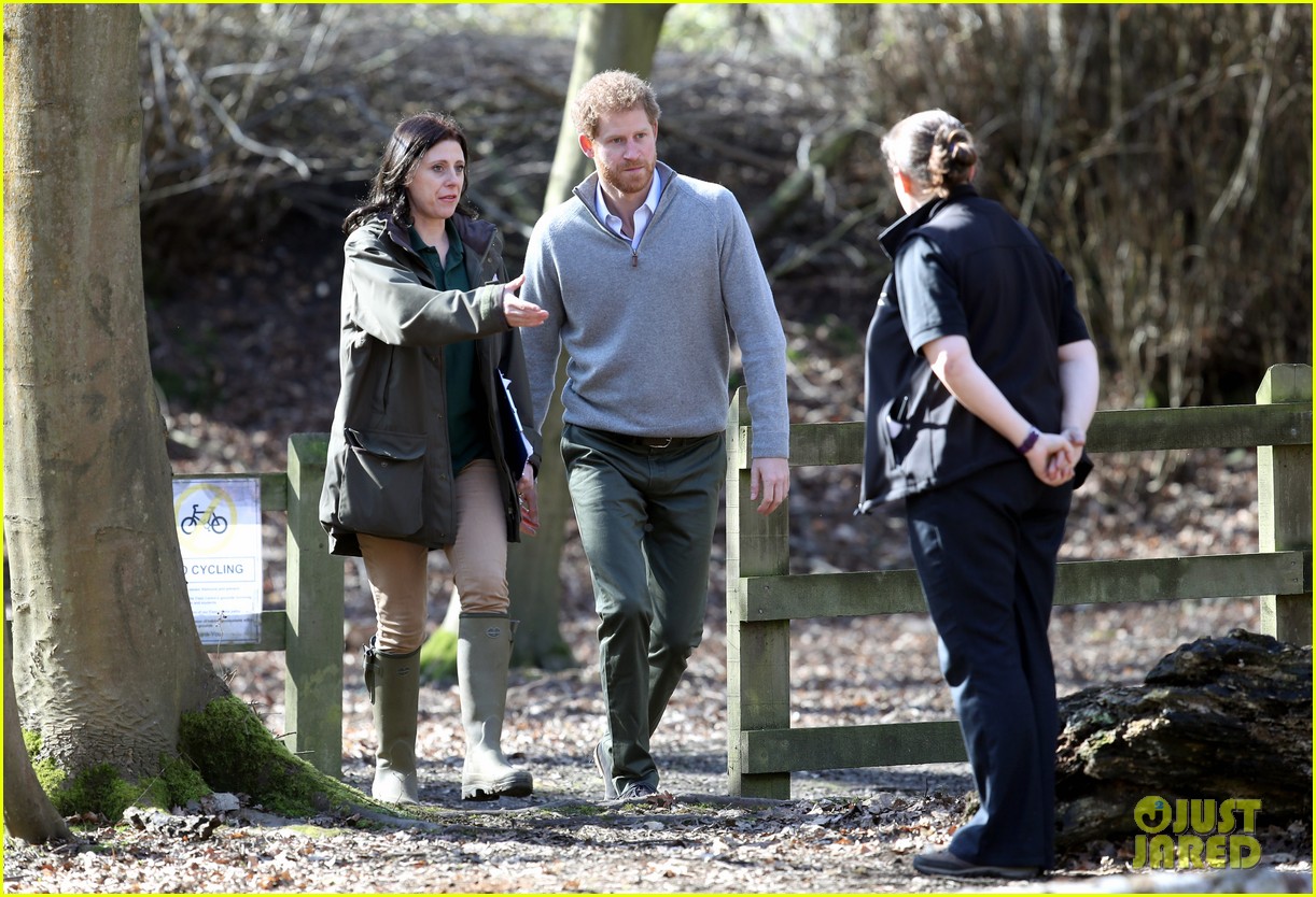 prince harry gets in touch with nature at epping forest 15
