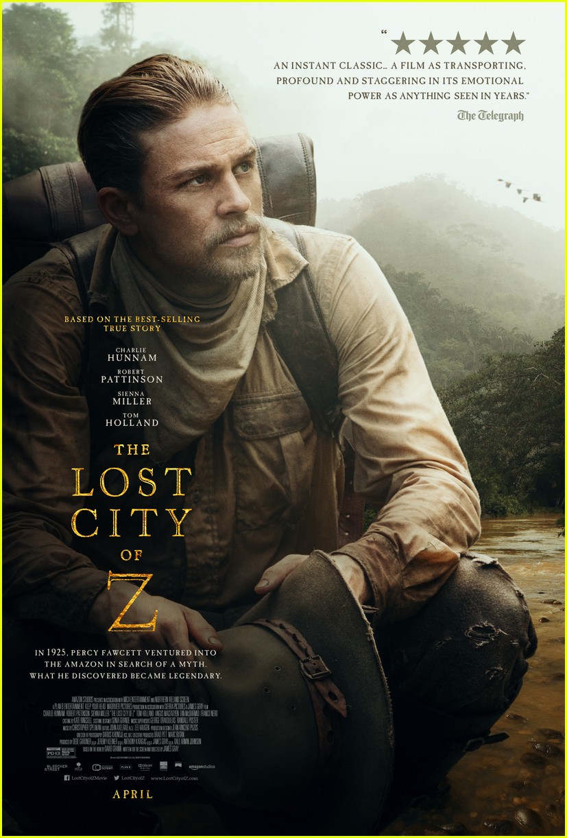 charlie hunnam lost city of z poster3878966