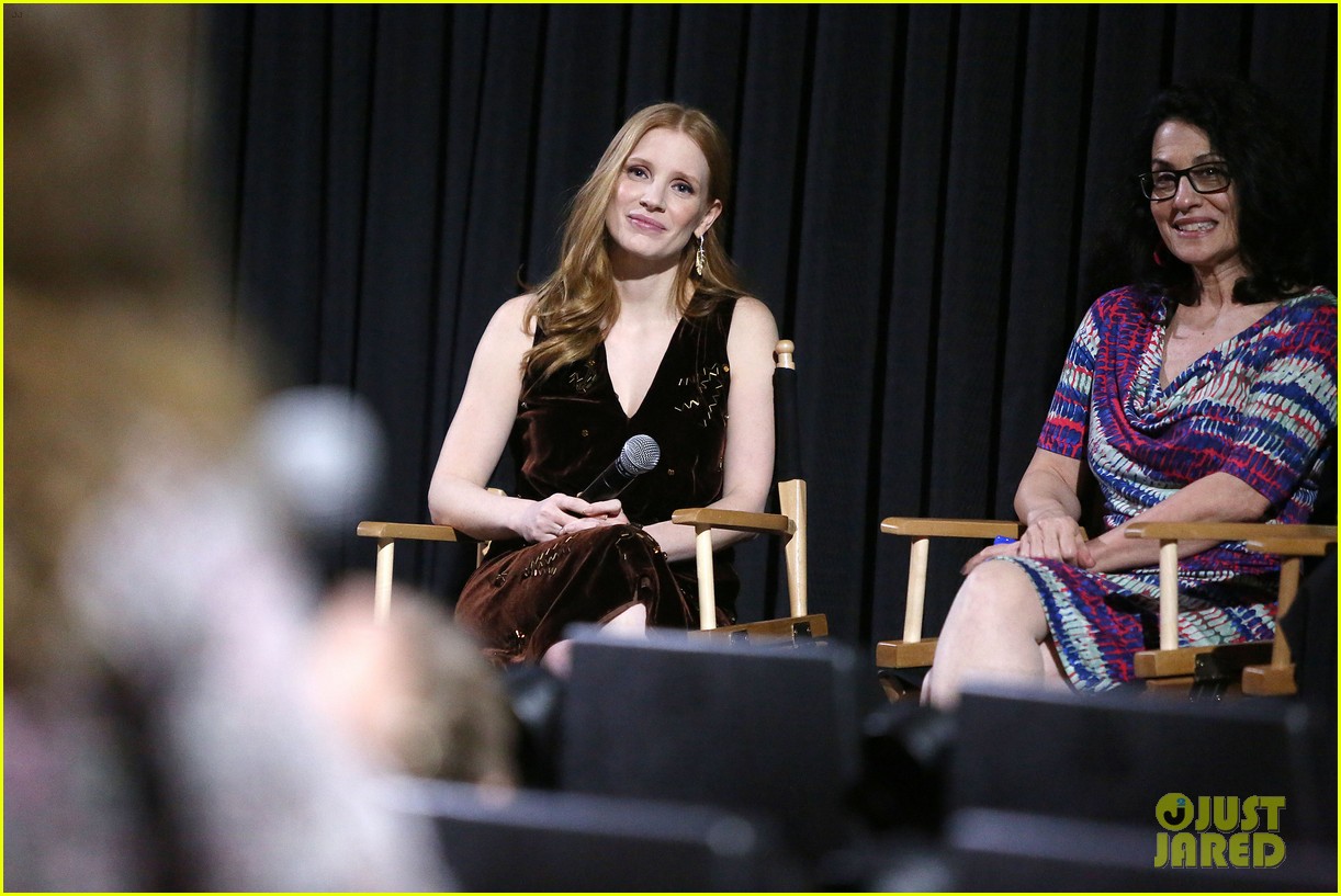 jessica chastain zookeepers wife screening nyc 28
