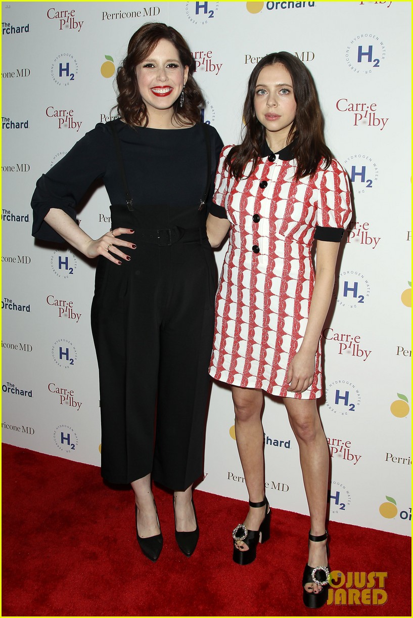 bel powley william moseley debut carrie pilby at nyc premiere 013878052