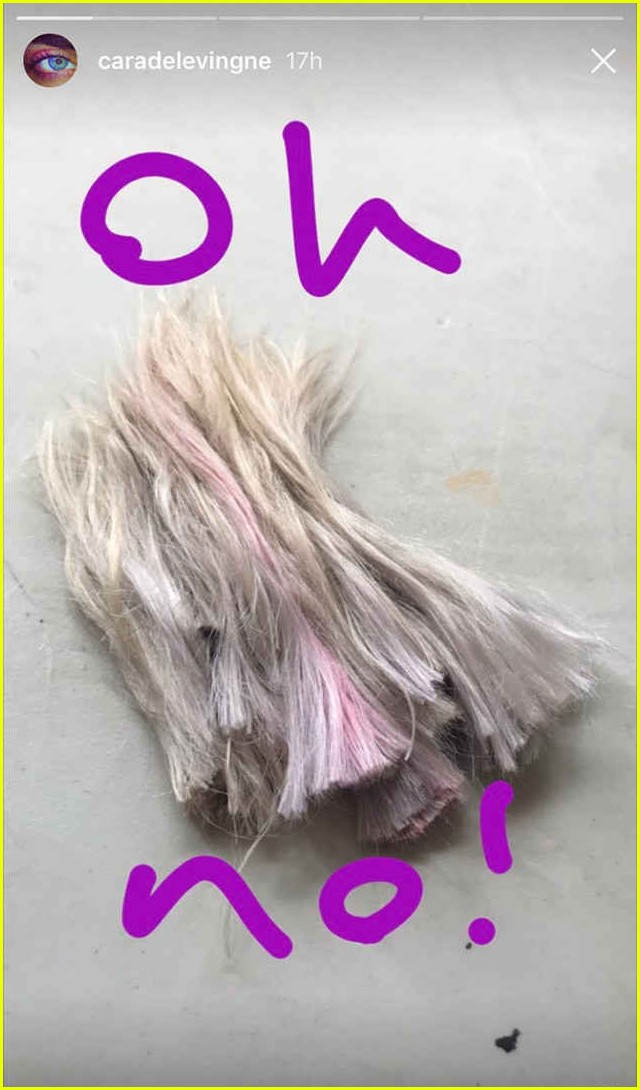 cara delevingne chops off hair debuts new pixie cut 013886008