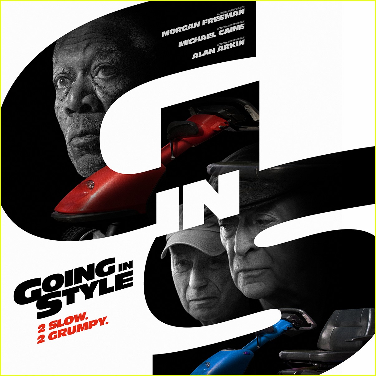 going in style spoofs fast furious with new posters 03