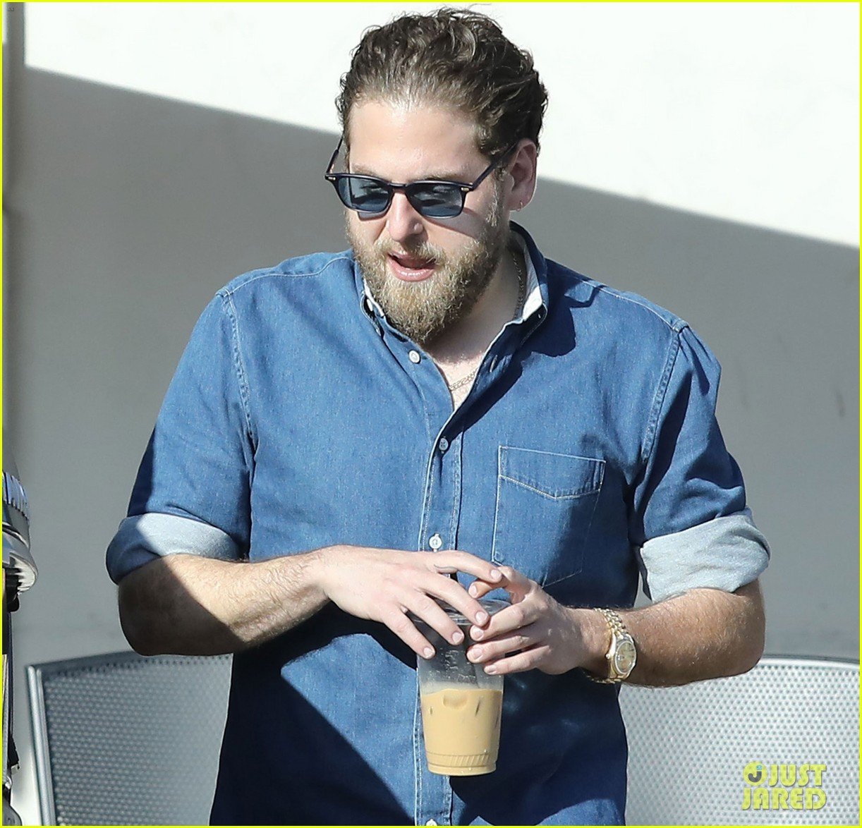Photo: jonah hill skinnny santa monica 02 | Photo 3884450 | Just Jared