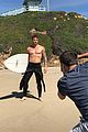 ryan phillippe shirtless beach shoot behind the scenes 15