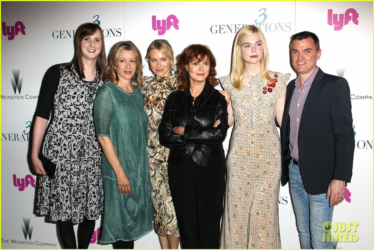 Susan Sarandon Is Surrounded By Co-Stars at '3 Generations' Screening ...