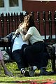 matt smith and lily james pack on the pda at london park 02