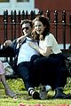 matt smith and lily james pack on the pda at london park 05