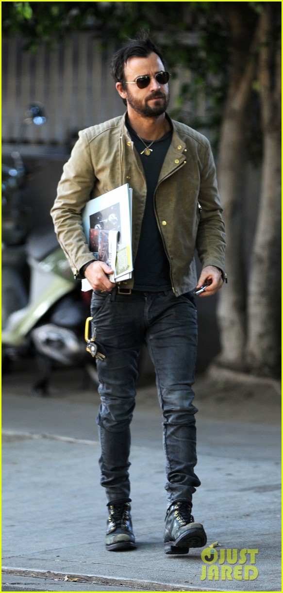 justin theroux ryan gosling leave lunch 12