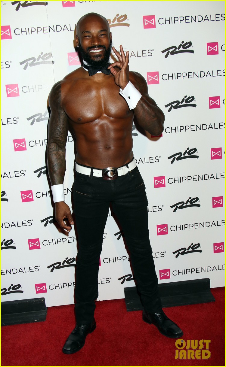 Tyson Beckford Looks So Hot at Shirtless Chippendales Debut! Photo
